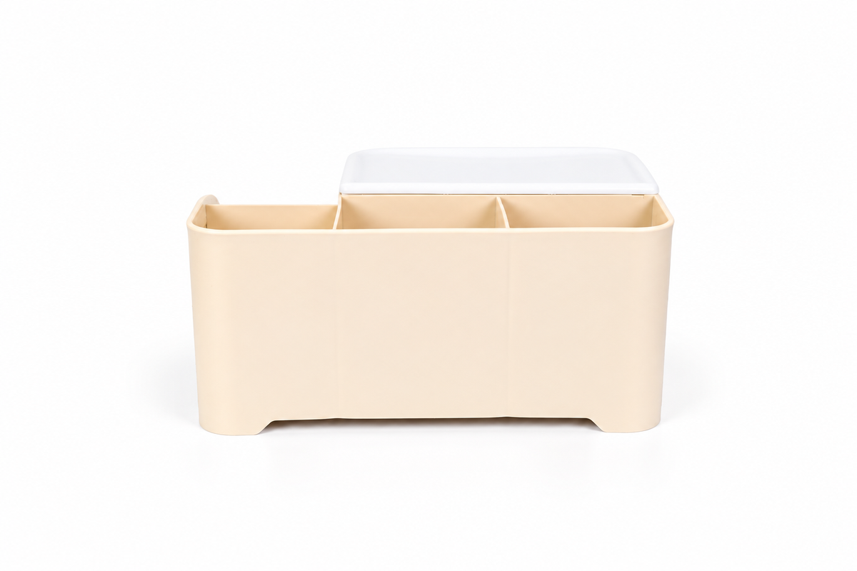  tissue holder and organiser for bathroom essentials detail 2